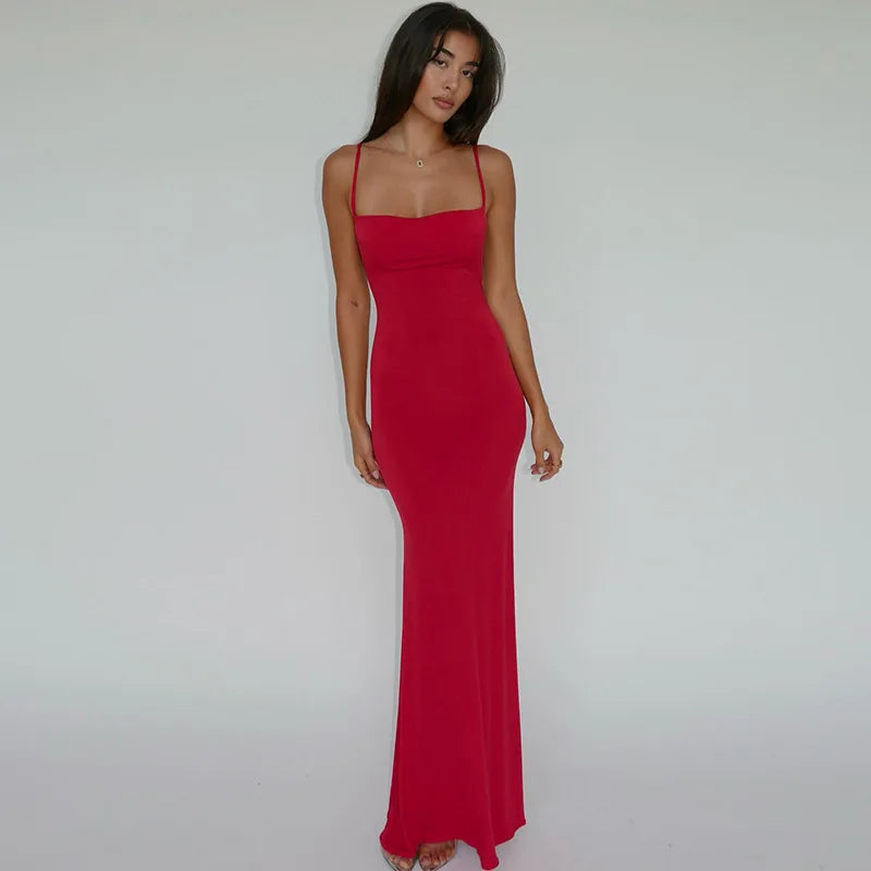 ELBA BACKLESS MAXI DRESS