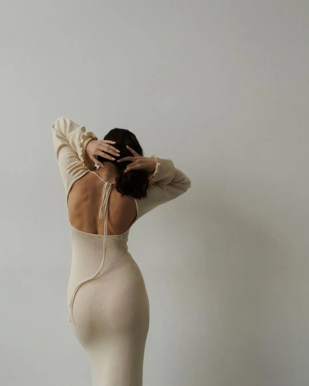 SOLENIE KNIT MAXI DRESS