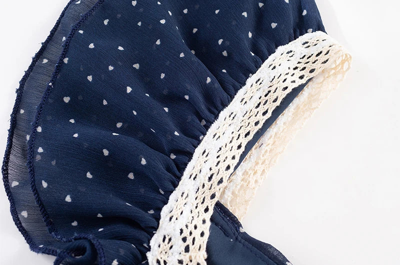 ADA POLKA DOT MIDI DRESS