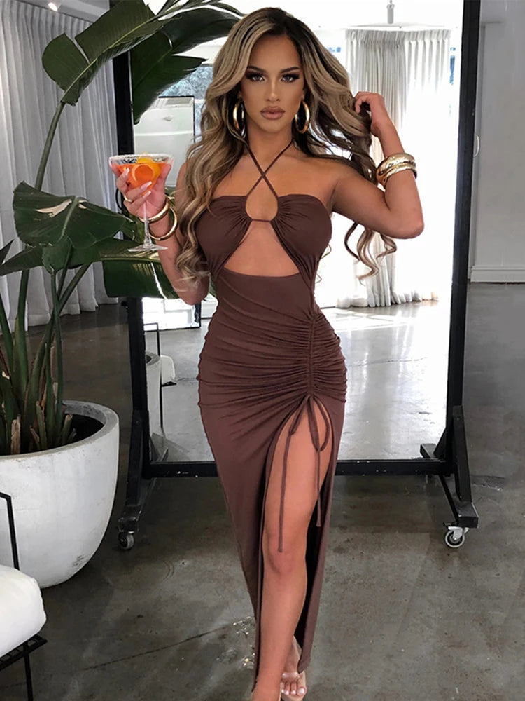 AMINA CUT OUT DRESS