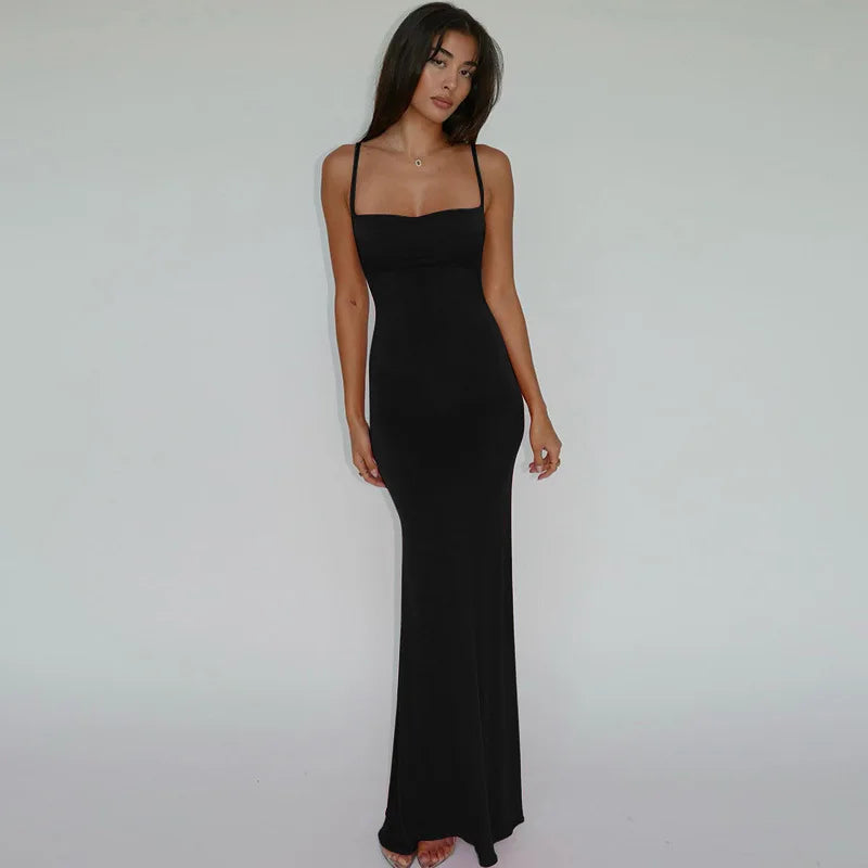 ELBA BACKLESS MAXI DRESS
