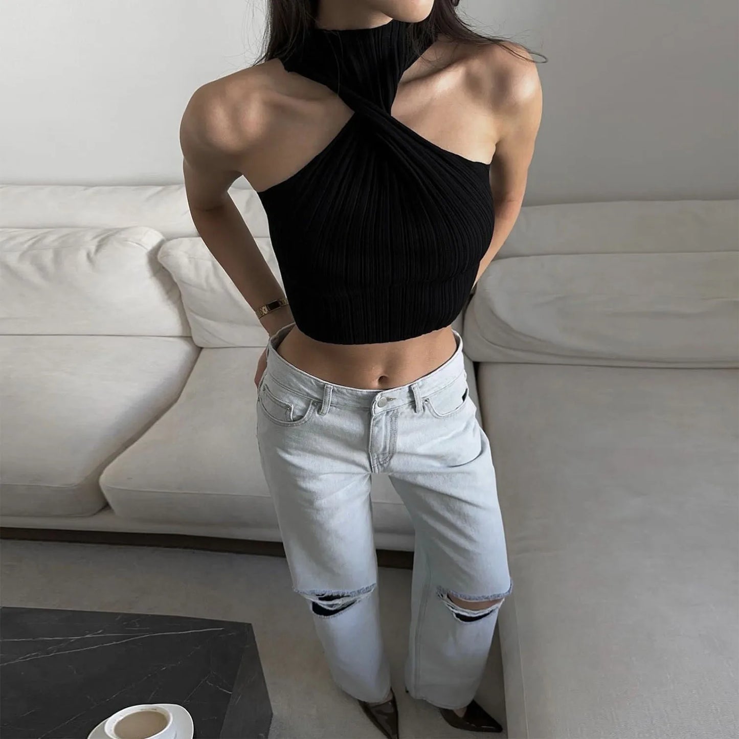 OLIVIA KNIT TOP