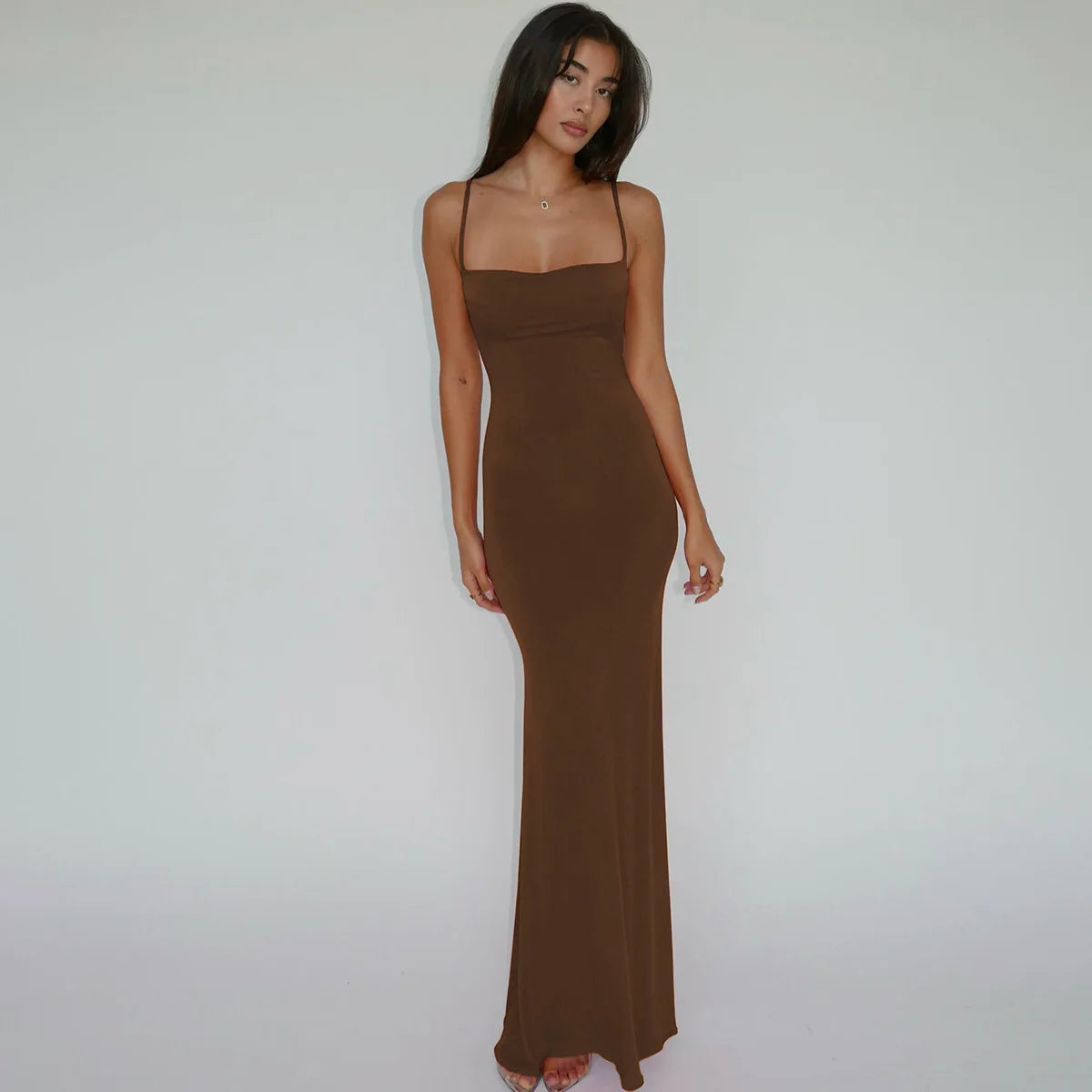 ELBA BACKLESS MAXI DRESS