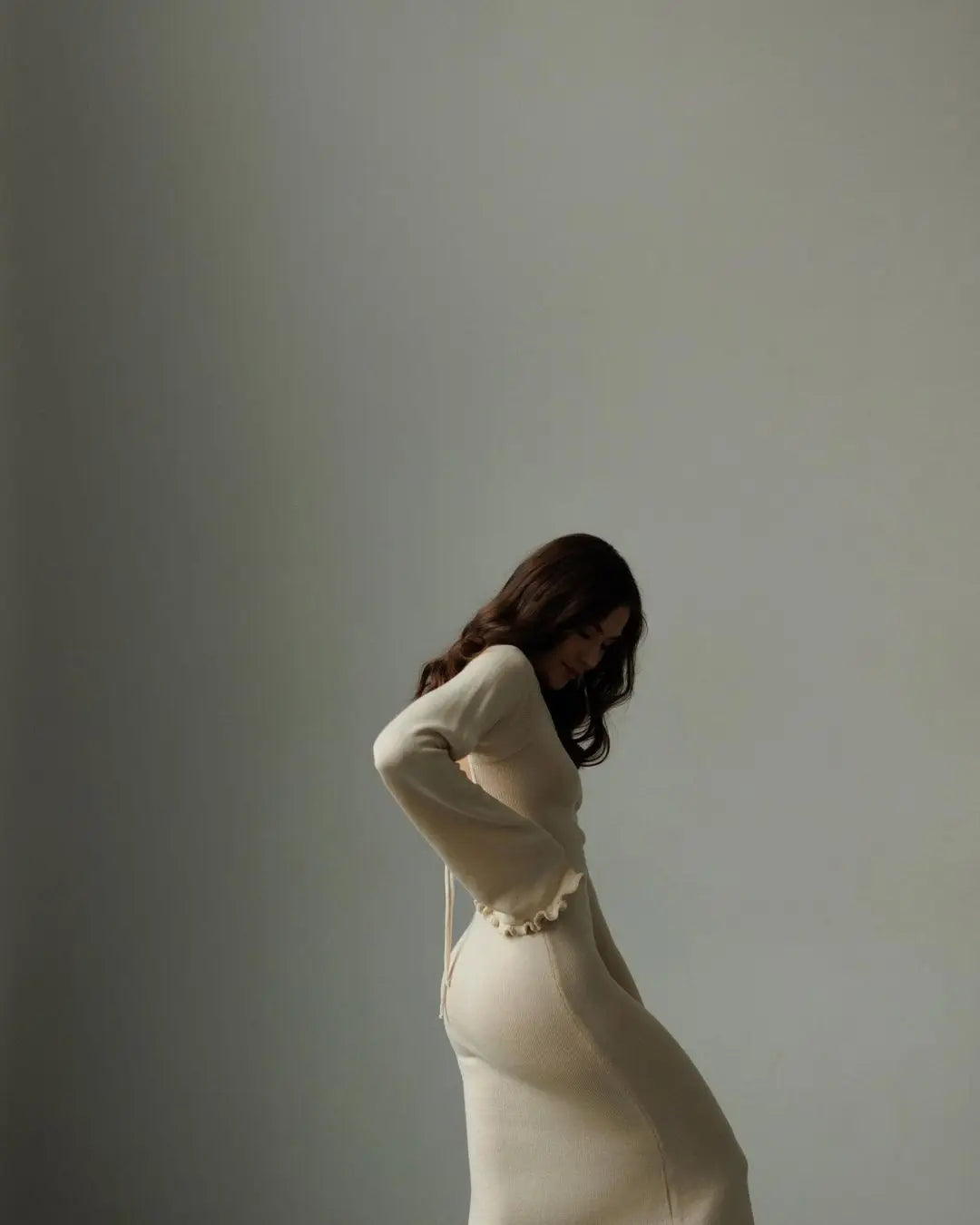 SOLENIE KNIT MAXI DRESS