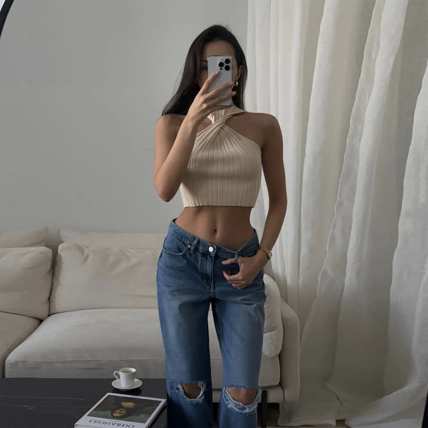 OLIVIA KNIT TOP