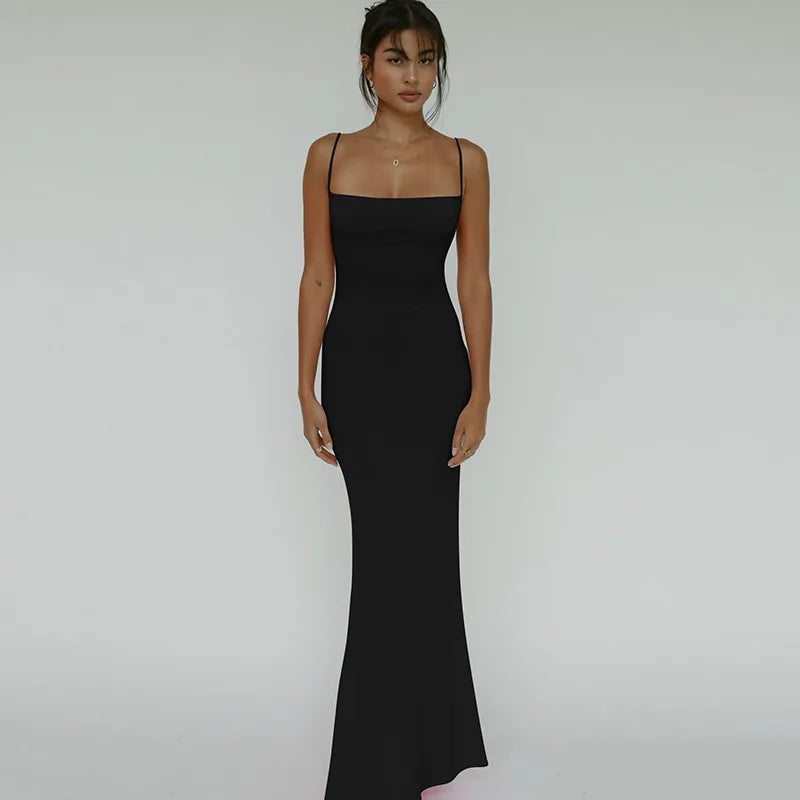 ELBA BACKLESS MAXI DRESS
