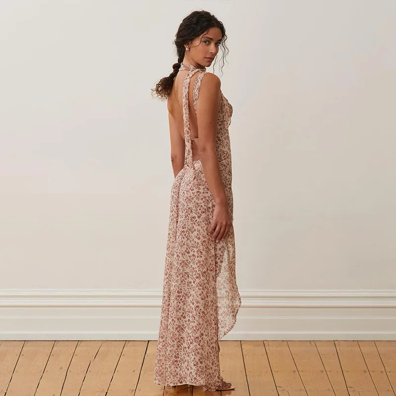 BERNICE BACKLESS MAXI DRESS