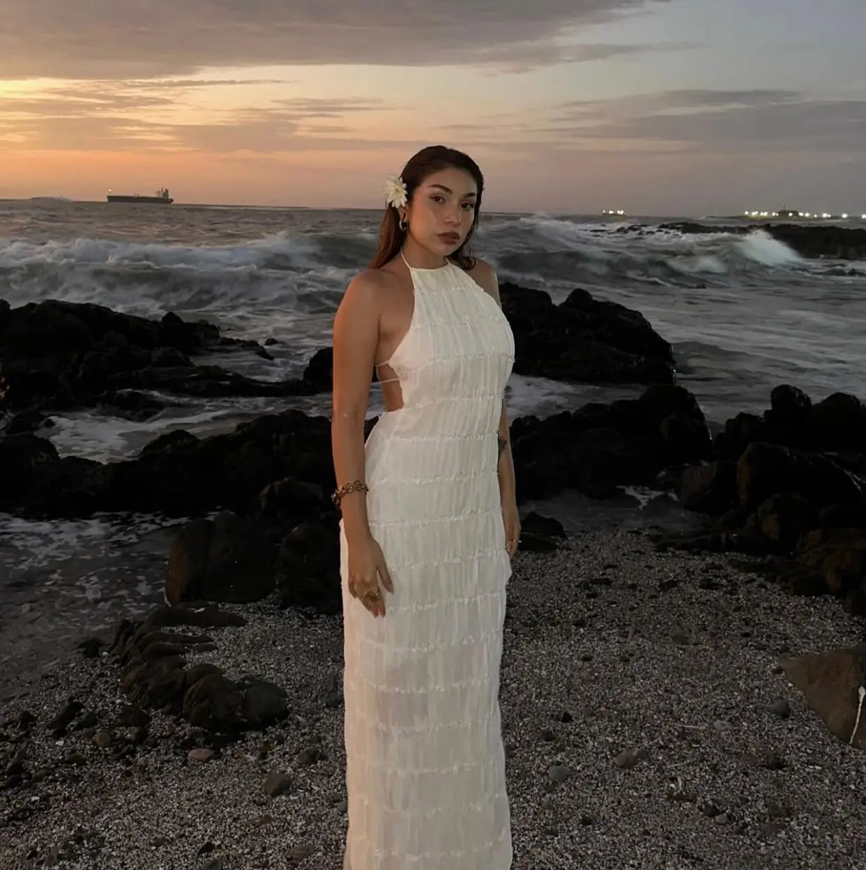 FERNANDA BACKLESS MAXI DRESS
