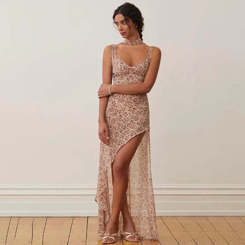 BERNICE BACKLESS MAXI DRESS