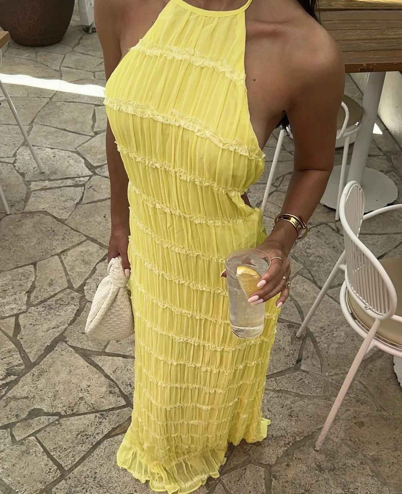 FERNANDA BACKLESS MAXI DRESS