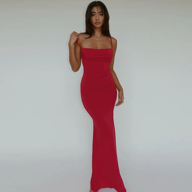 ELBA BACKLESS MAXI DRESS