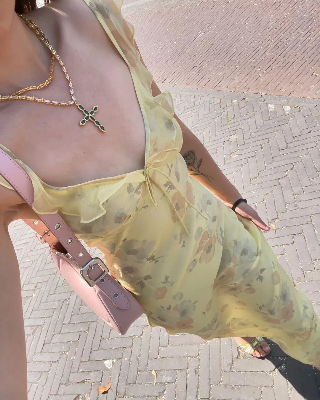 SEMANA FLORAL MAXI DRESS