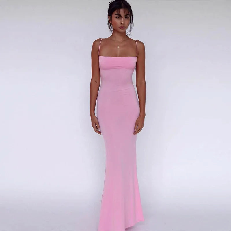 ELBA BACKLESS MAXI DRESS