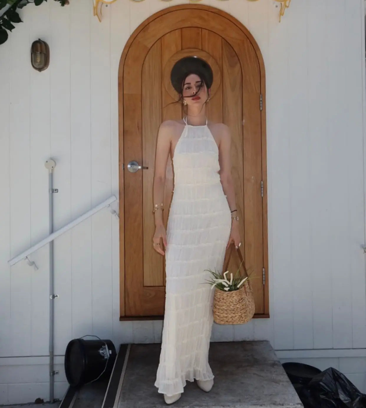 FERNANDA BACKLESS MAXI DRESS