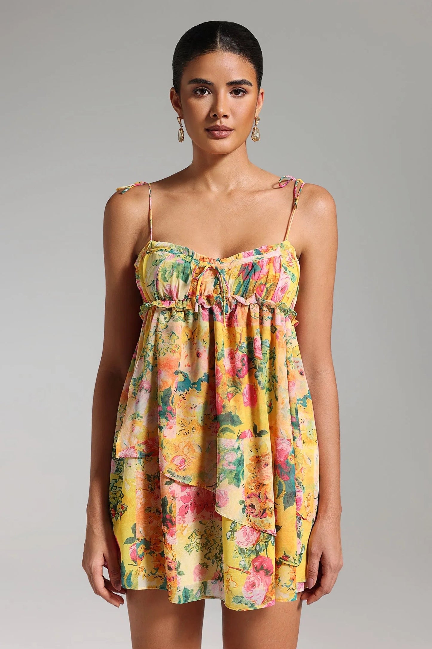 GIGI FLORAL MINI DRESS