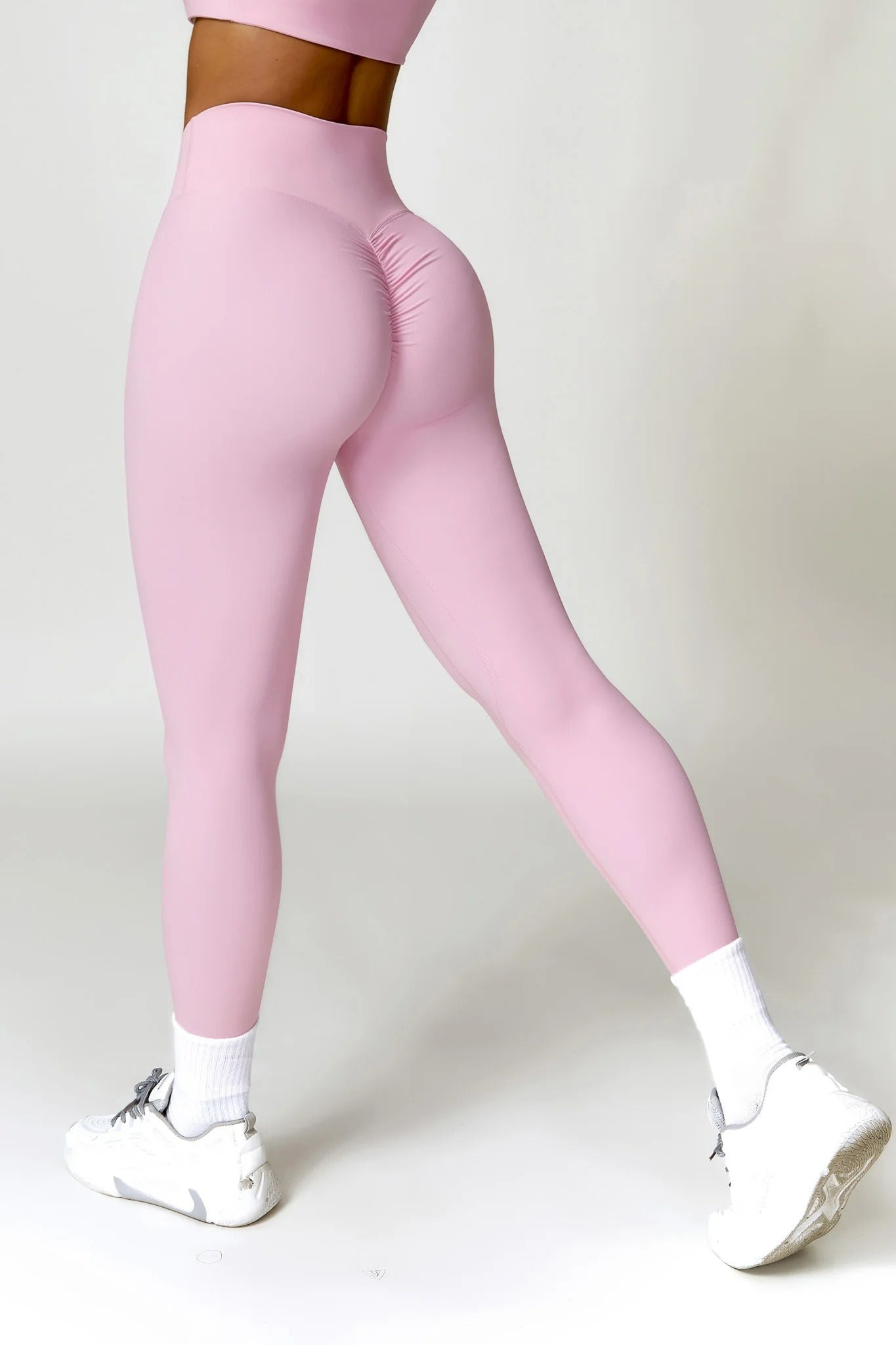 Alexa Top Leggings Sports Set Pink