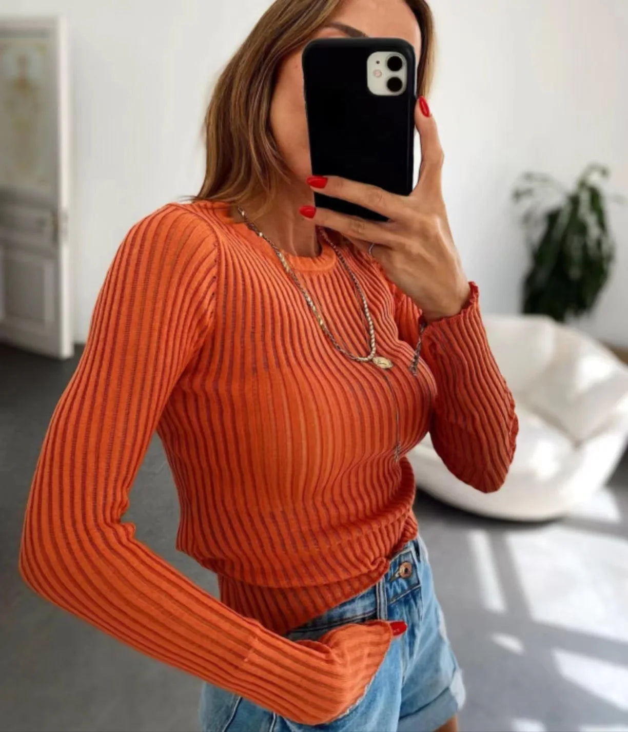 NORA KNIT TOP