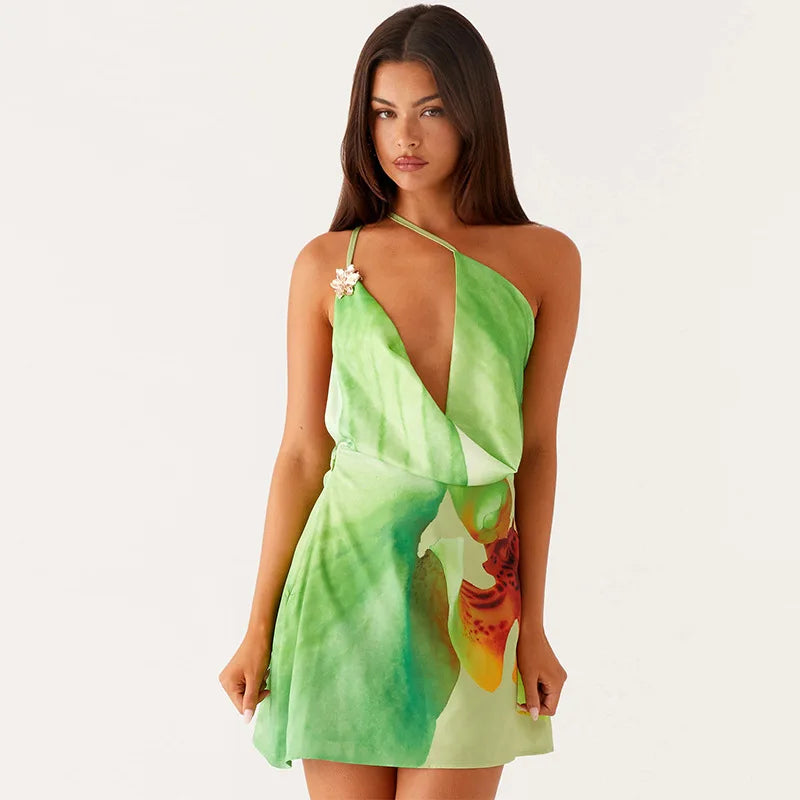 KAREN FLORAL MINI DRESS