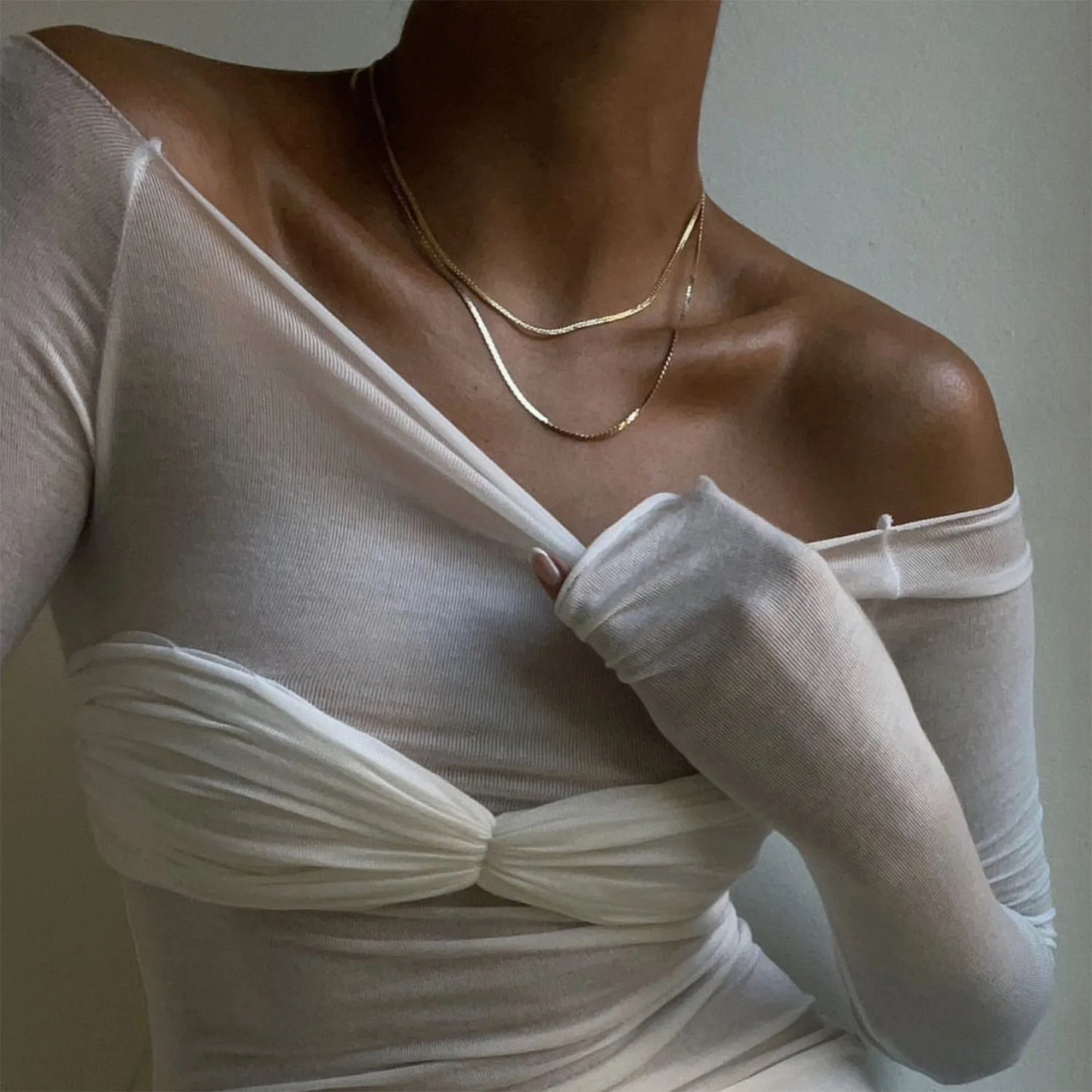 OLIVETTE KNIT TOP