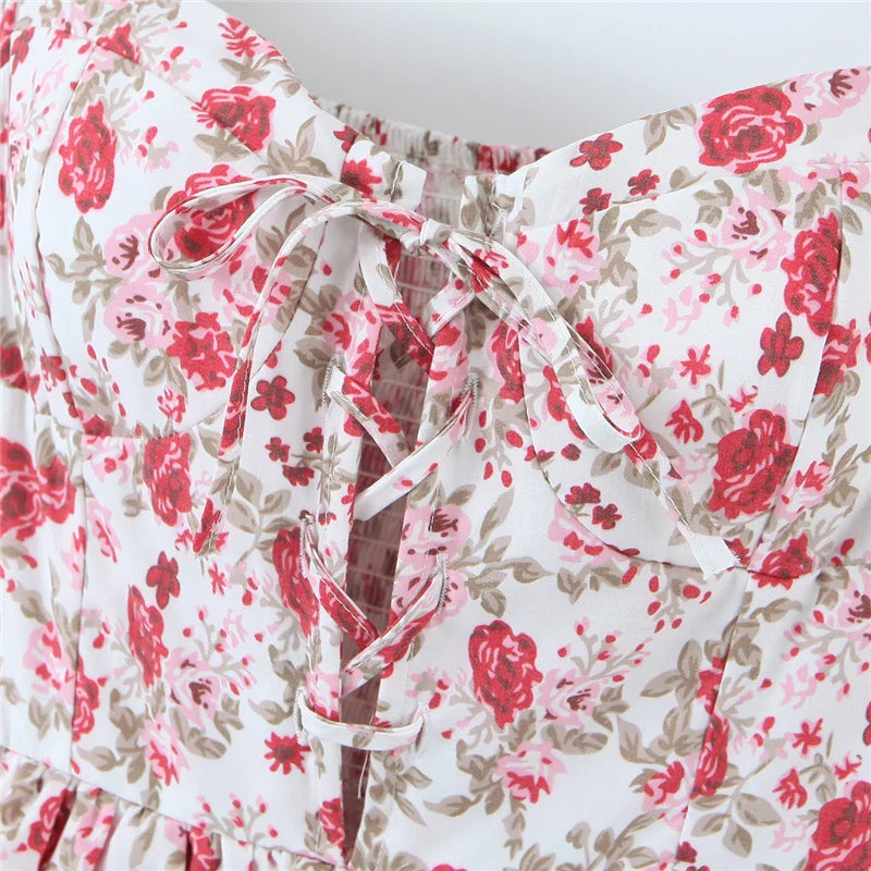 NOEMI FLORAL MINI DRESS