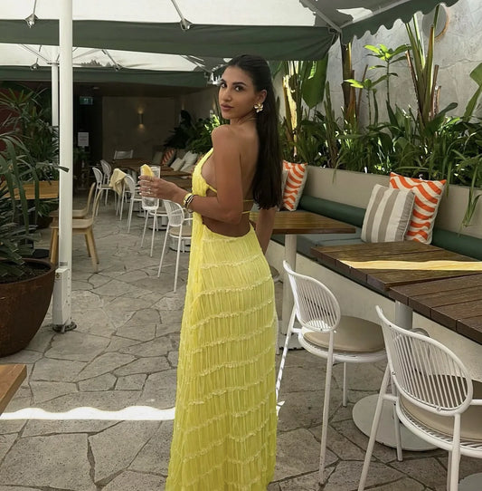 FERNANDA BACKLESS MAXI DRESS
