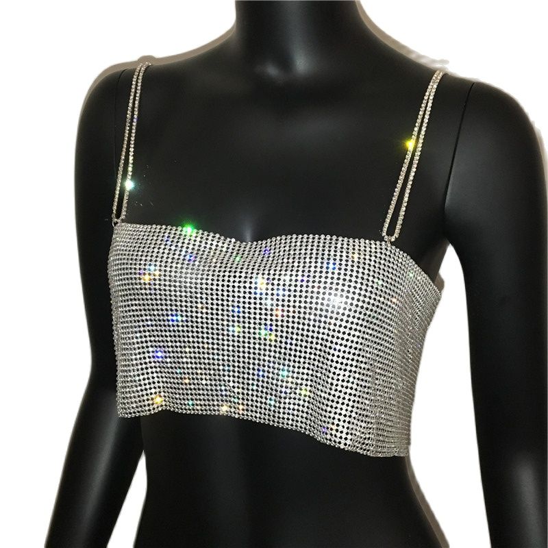 AVA RHINESTONE TOP