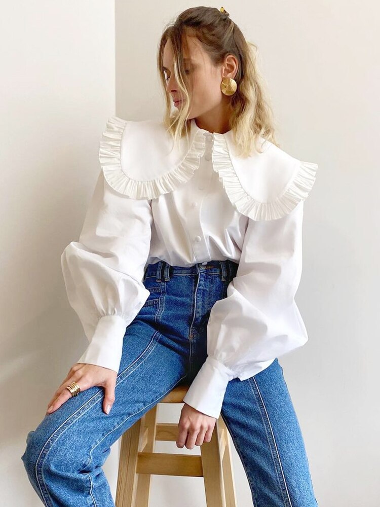 ELORA RUFFLE BLOUSE