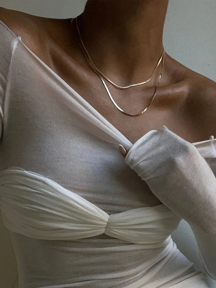 OLIVETTE KNIT TOP