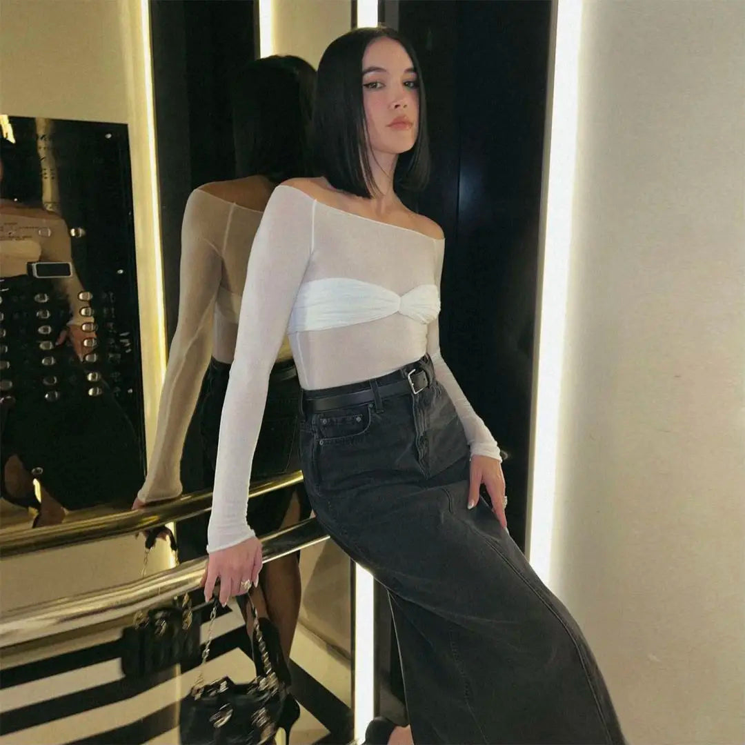 OLIVETTE KNIT TOP