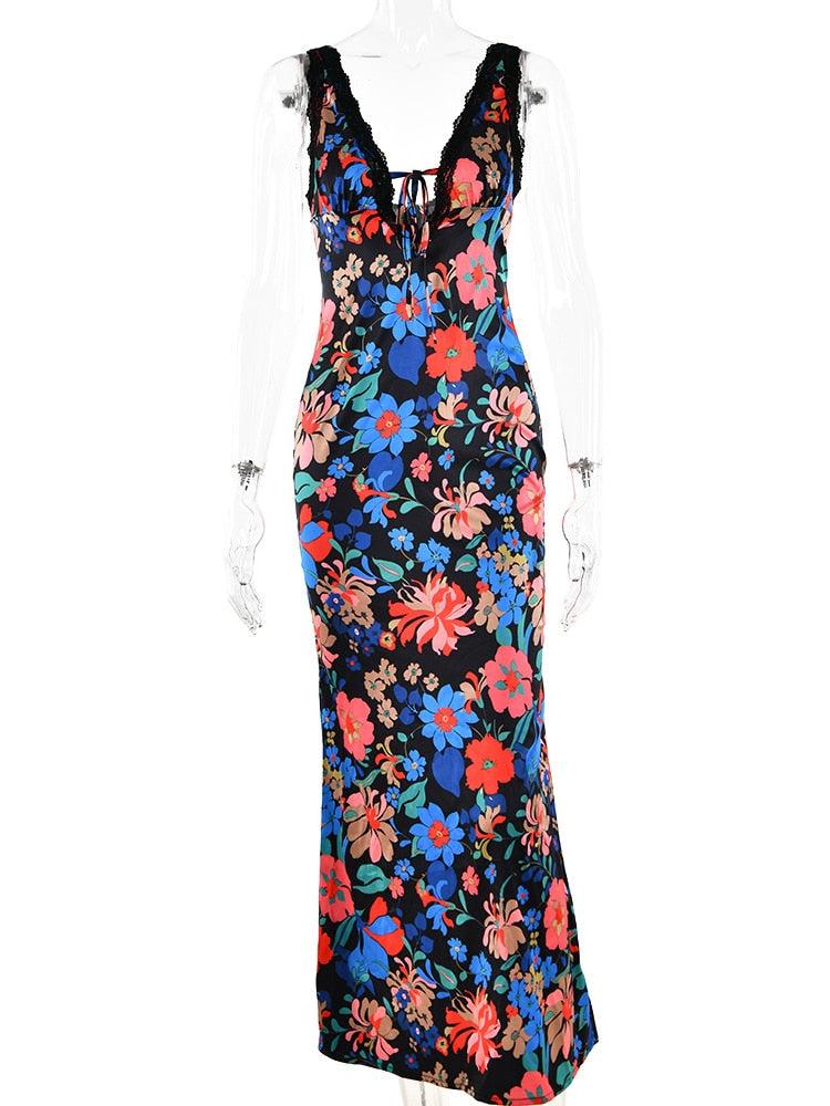 POLY MAXI DRESS