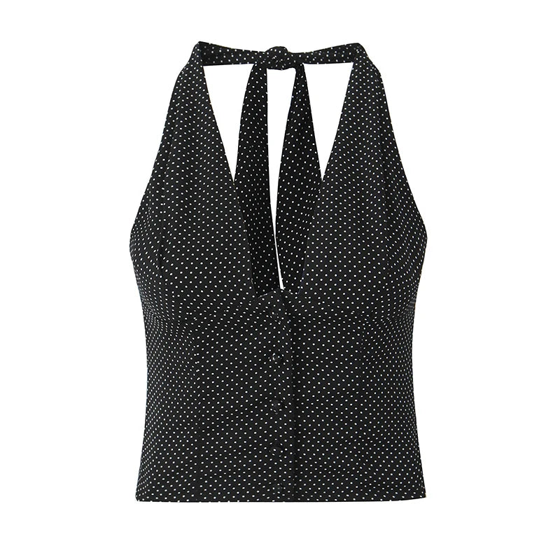 JENNA POLKA DOT TOP