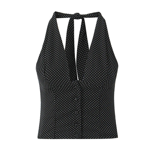 JENNA POLKA DOT TOP