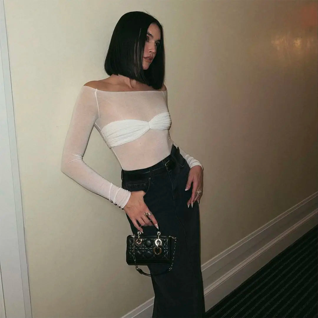OLIVETTE KNIT TOP
