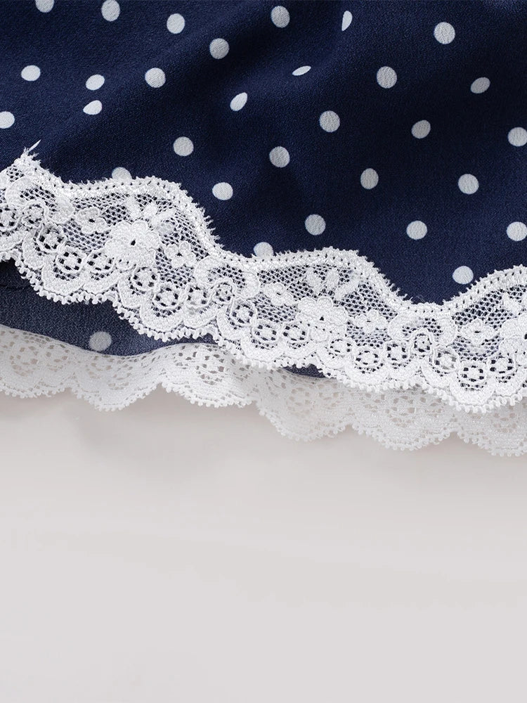 DINA POLKA DOT MIDI DRESS