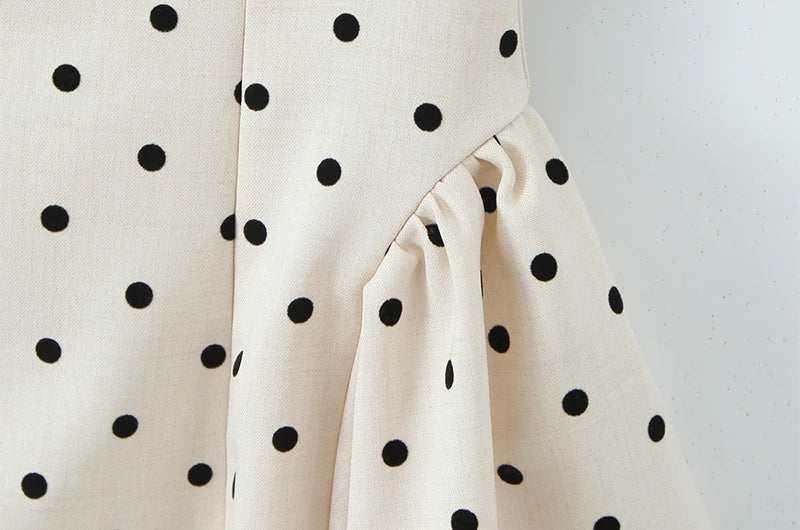 EMILY POLKA DOT MINI DRESS