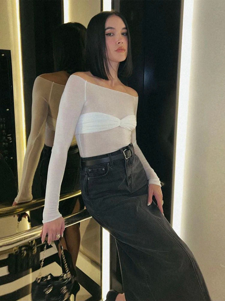 OLIVETTE KNIT TOP