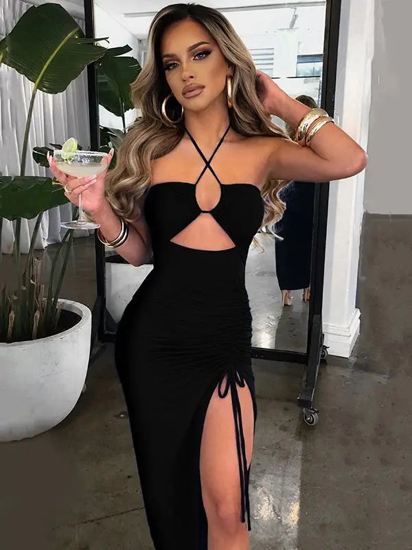 AMINA CUT OUT DRESS