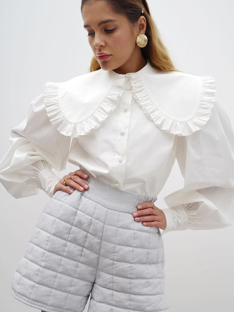 ELORA RUFFLE BLOUSE