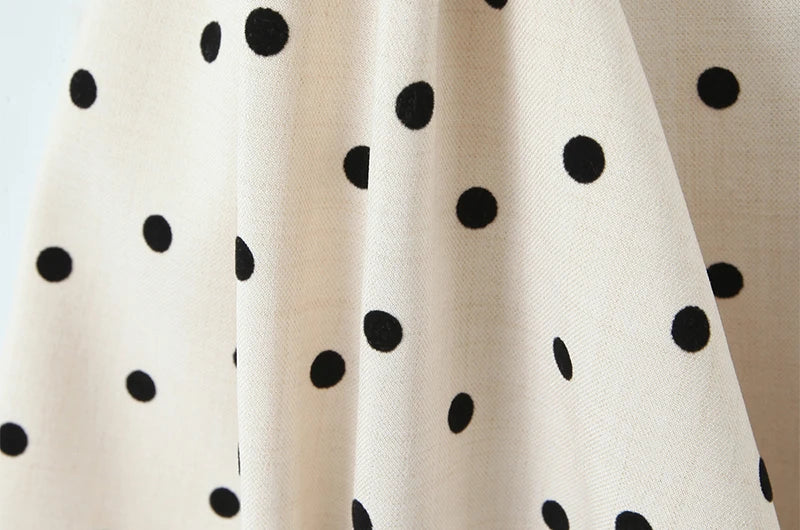 EMILY POLKA DOT MINI DRESS