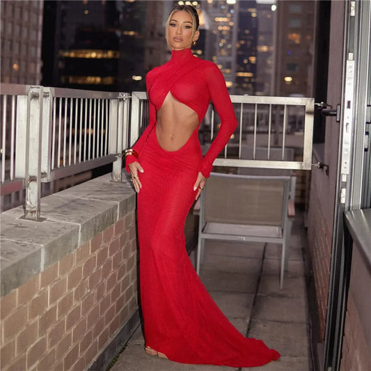 DAYANA CUT OUT MAXI DRESS