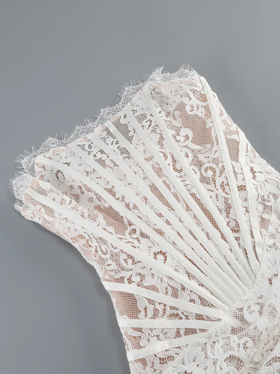 MARGI LACE MINI DRESS