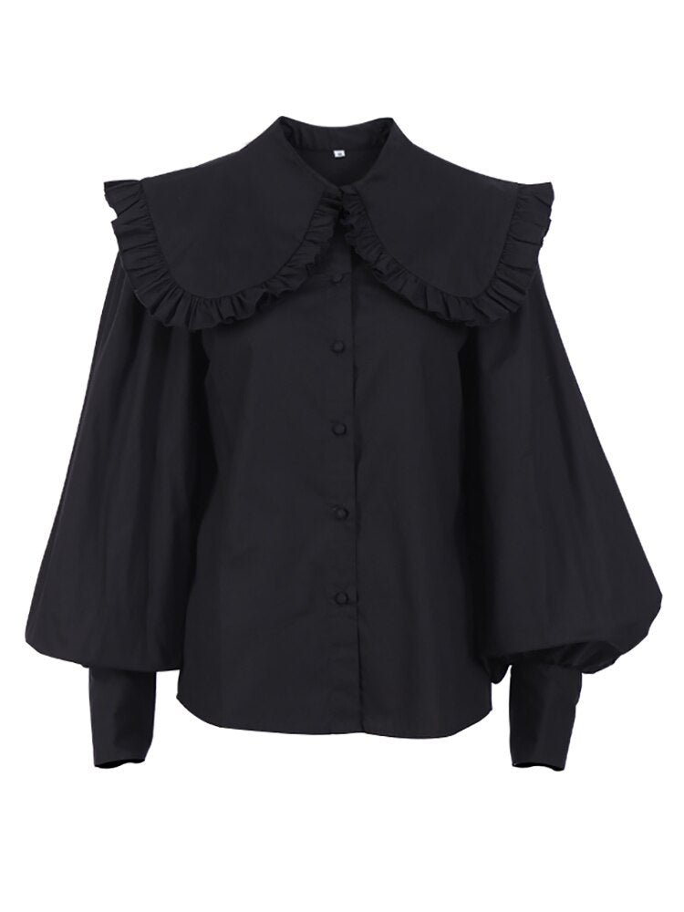 ELORA RUFFLE BLOUSE