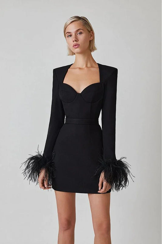 FAINA MINI DRESS BLACK