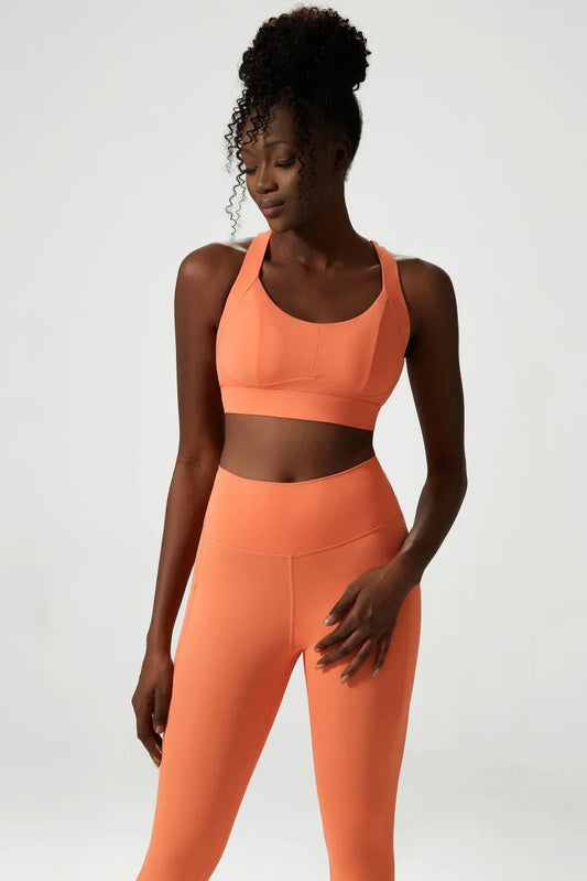 DOINA SPORTS BRA TOP ORANGE