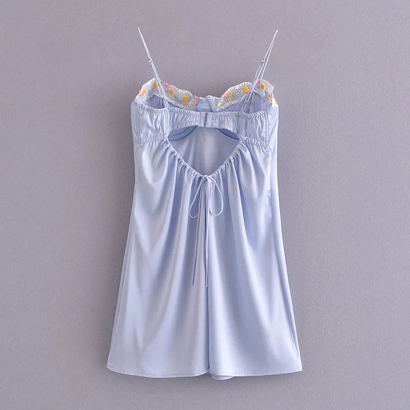 TRINETTE MINI DRESS BLUE